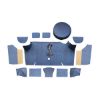 1967-1968 Ford Mustang Fastback Nylon Trunk Kit with Boards - 13 Piece with optional #135 Cobra - illustrative logo placement