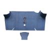 1967-1968 Ford Mustang Fastback Nylon Trunk Kit Floor Only - 2 Piece with optional #135 Cobra - illustrative logo placement