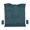 Illustration of 1978-1980 Chevrolet K5 Blazer Pass Area Cutpile Molded Carpet - 3 Piece in 7766 Blue, digitally recolored from the ACC supplier photo.