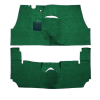 Illustration of 1954-1956 Oldsmobile Starfire ACC Daytona cut-and-sewn carpet in 7163 Light Green - actual product may vary