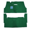 Illustration of 1954-1956 Oldsmobile Super 88 ACC Daytona cut-and-sewn carpet in 7163 Light Green - actual product may vary