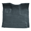 Illustration of 1987-1996 Ford F-150 Reg Cab Electric 4WD Auto Low Tunnel Cutpile Molded Carpet - 1 Piece in 8082 Crystal Blue, digitally recolored from the ACC supplier photo.