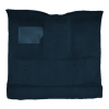 Illustration of 1973 Ford F-100 Reg Cab Low Tunnel Reg Cab C-6 Trans Low Tunnel Loop Molded Carpet - 1 Piece in 07 Dark Blue, digitally recolored from the ACC supplier photo.