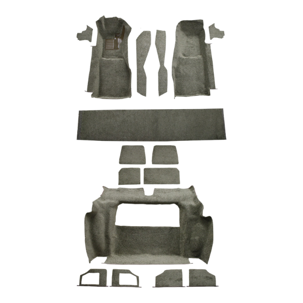 1982 Chevrolet Corvette ACC 82 Vet Cutpile molded carpet - ACC supplier photo in its original colors