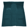 Illustration of 1979-1983 American Motors Spirit 2DR Lift Back/Sedan Cutpile Molded Carpet - 1 Piece in 818 Ocean Blue / Bright Blue, digitally recolored from the ACC supplier photo.
