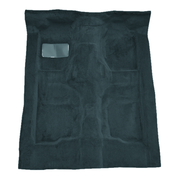 Illustration of 1980-1988 American Motors Eagle 2DR/4DR Cutpile Molded Carpet - 1 Piece in 839 Federal Blue, digitally recolored from the ACC supplier photo.