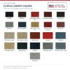 ACC Cutpile color options for this listing - Proudly Made in the USA