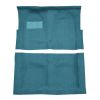 Illustration of 1965-1970 Buick Wildcat 2DR Loop Molded Carpet - 2 Piece in 09 Medium Blue, digitally recolored from the ACC supplier photo.