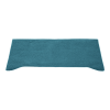 Illustration of 1960-1965 GMC 1000 Series Rear Cab Wall Loop Carpet - 1 Piece in 09 Medium Blue, digitally recolored from the ACC supplier photo.