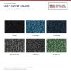 ACC Loop color options for this listing - Proudly Made in the USA
