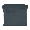 Illustration of 1987-1995 Plymouth Voyager Ext Pass Area Cutpile Molded Carpet - 1 Piece in 8082 Crystal Blue, digitally recolored from the ACC supplier photo.