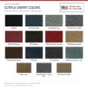 ACC Cutpile color options for this listing - Proudly Made in the USA