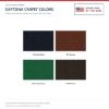 ACC Daytona color options for this listing - Proudly Made in the USA