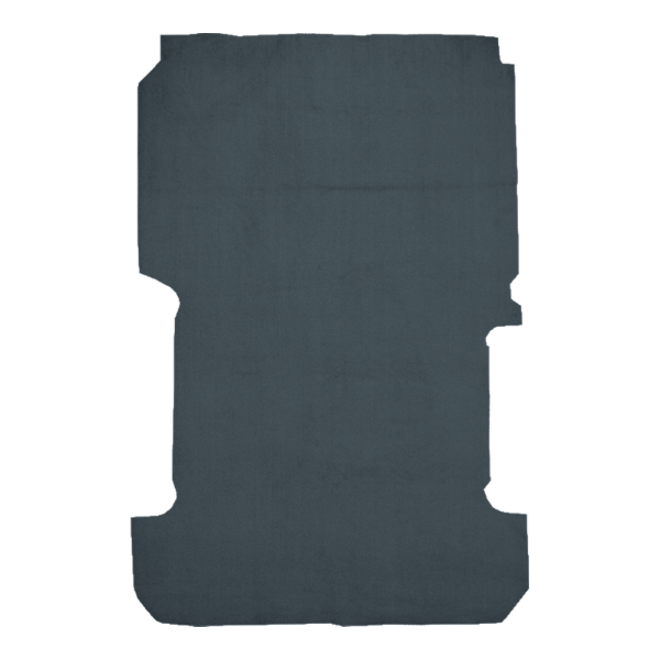 Illustration of 1987-1995 Dodge Caravan Ext Cargo Area Cutpile Carpet - 1 Piece in 8082 Crystal Blue, digitally recolored from the ACC supplier photo.