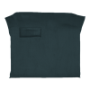 Illustration of 1984-1995 Dodge Caravan Pass Area Cutpile Molded Carpet - 1 Piece in 839 Federal Blue, digitally recolored from the ACC supplier photo.