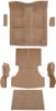 1984-1986 Dodge Conquest ACC Cutpile molded carpet - ACC product photo