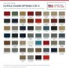 ACC Cutpile color options 54-105 of 105, available for this listing as a Cutpile option at no extra charge - Proudly Made in the USA