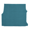 Illustration of 1962-1967 Chevrolet Chevy II Nova 4DR Wagon with Surged Edges Cargo Area Loop Carpet - 1 Piece in 09 Medium Blue, digitally recolored from the ACC supplier photo.