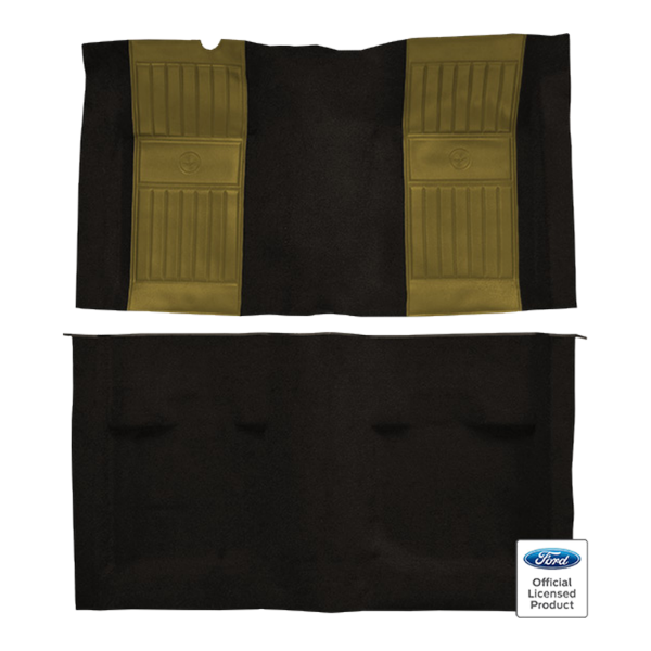 1971-1973 Ford Mustang ACC Nylon molded carpet - ACC supplier photo in its original colors