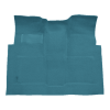 Illustration of 1960-1966 Chevrolet K10 Pickup Reg Cab 4WD Column & Floor Shift Loop Molded Carpet - 1 Piece in 09 Medium Blue, digitally recolored from the ACC supplier photo.