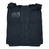 Illustration of 1984-1986 Dodge 600 2DR Convertible Cutpile Molded Carpet - 1 Piece in 840 Navy Blue, digitally recolored from the ACC supplier photo.