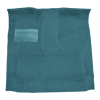 Illustration of 1978-1989 Dodge D150 Reg Cab 2WD Auto Cutpile Molded Carpet - 1 Piece in 802 Blue, digitally recolored from the ACC supplier photo.