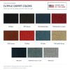 ACC Cutpile color options for this listing - Proudly Made in the USA