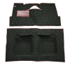 Illustration of 1959-1960 Oldsmobile Dynamic 88 ACC Tuxedo molded carpet in A-1 Olive Black - actual product may vary