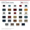 ACC Cutpile color options for this listing - Proudly Made in the USA