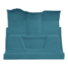 Illustration of 1973 GMC C15/C1500 Pickup Reg Cab 2WD Auto/3spd Column Shift Loop Molded Carpet - 1 Piece in 09 Medium Blue, digitally recolored from the ACC supplier photo.