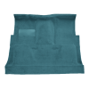 Illustration of 1974 GMC C15/C1500 Pickup Reg Cab 2WD 4spd Floor Shift Cutpile Molded Carpet - 1 Piece in 802 Blue, digitally recolored from the ACC supplier photo.