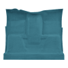Illustration of 1973 GMC K15/K1500 Pickup Reg Cab 4WD Auto/4spd Loop Molded Carpet - 1 Piece in 09 Medium Blue, digitally recolored from the ACC supplier photo.