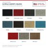 ACC Cutpile color options for this listing - Proudly Made in the USA