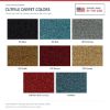 ACC Cutpile color options for this listing - Proudly Made in the USA