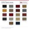 ACC Cutpile color options for this listing - Proudly Made in the USA