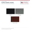 ACC Cutpile color options for this listing - Proudly Made in the USA