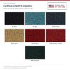 ACC Cutpile color options for this listing - Proudly Made in the USA