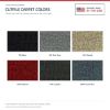 ACC Cutpile color options for this listing - Proudly Made in the USA