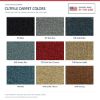 ACC Cutpile color options for this listing - Proudly Made in the USA
