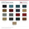 ACC Cutpile color options for this listing - Proudly Made in the USA