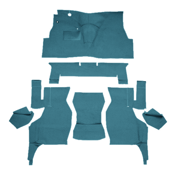 Picture of 1957-1958 Cadillac Series 62 4DR Hardtop Carpet Kit, Loop - 7 Piece