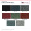 ACC Cutpile color options for this listing - Proudly Made in the USA
