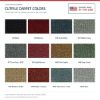 ACC Cutpile color options for this listing - Proudly Made in the USA