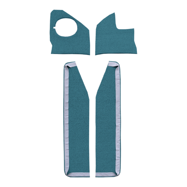 Picture of 1964 Chevrolet Impala SS Door & Kick Panel Inserts with Air Carpet Kit, Loop - 4 Piece