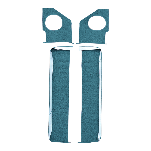 Picture of 1965 Chevrolet Impala Door & Kick Panel Inserts without Air 2DR Carpet Kit, Loop - 4 Piece