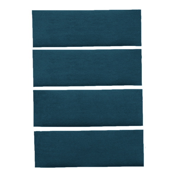 Picture of 1971-1973 Ford Mustang Fastback Fold Downs Carpet Kit, Nylon - 4 Piece