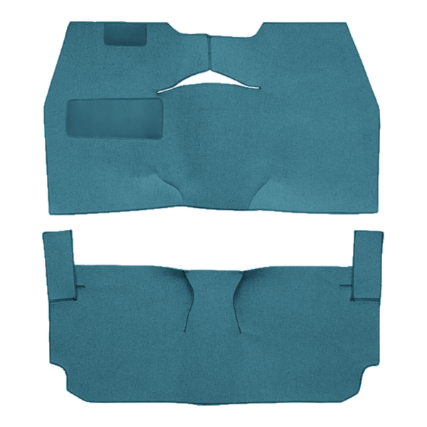 Picture of 1950-1952 Chevrolet Bel Air 2DR Hardtop Bench Seat Carpet Kit, Loop - 2 Piece