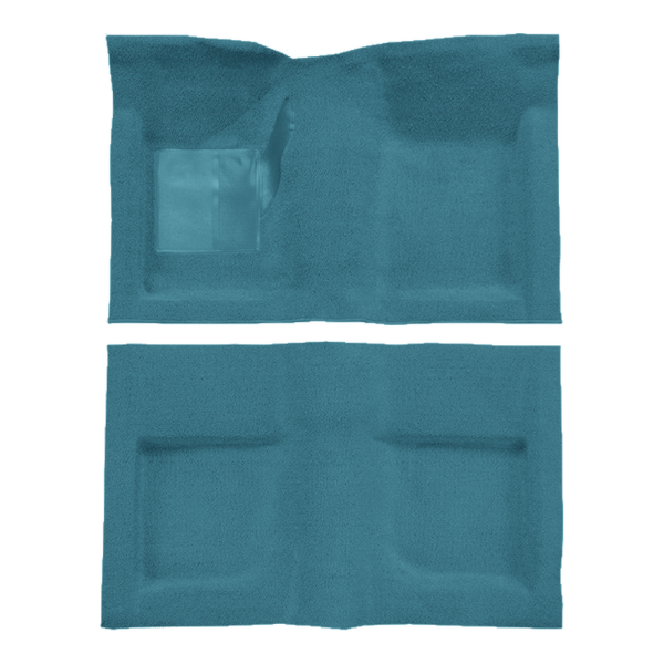 Picture of 1965-1968 Ford Mustang Convertible without Shifter Hole Carpet Kit, Molded Loop - 2 Piece