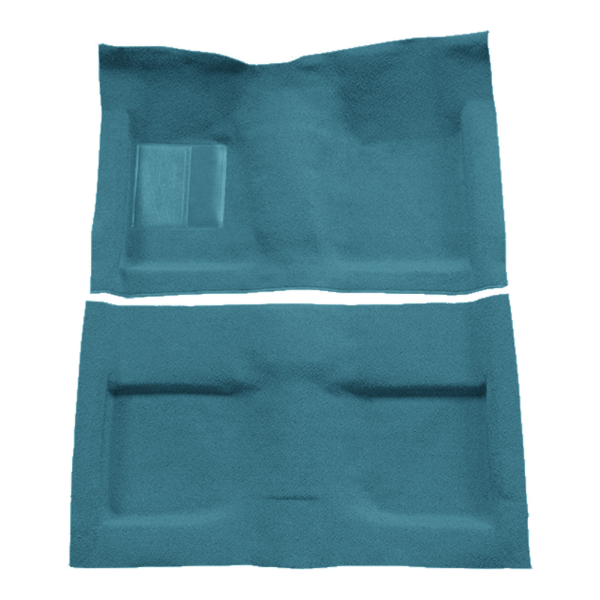 Picture of 1964 Ford Mustang Convertible without Shifter Hole Carpet Kit, Molded Loop - 2 Piece