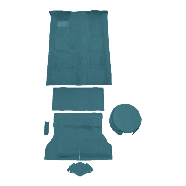 Picture of 1981-1983 American Motors Eagle SX4 2DR Lift Back Complete Carpet Kit, Molded Cutpile - 6 Piece